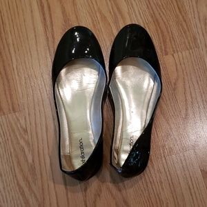 Classic black flats